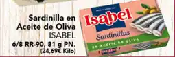 Gadis ISABEL Sardinilla en Aceite de Oliva oferta