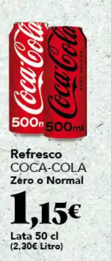 Gadis COCA-COLA Refresco Zero o Normal oferta