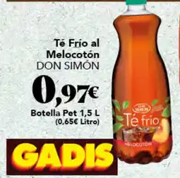 Gadis DON SIMÓN Té Frío al Melocotón oferta