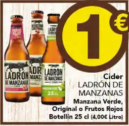 Gadis LADRÓN DE MANZANAS Cider Manzana Verde, Original o Frutos Rojos oferta