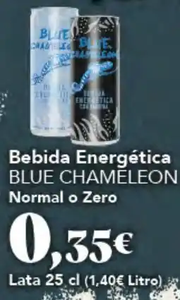 Gadis BLUE CHAMELEON Bebida Energética Normal o Zero oferta
