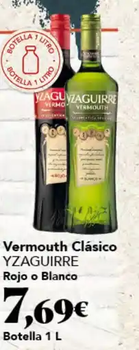 Gadis YZAGUIRRE Vermouth Clásico Rojo o Blanco oferta