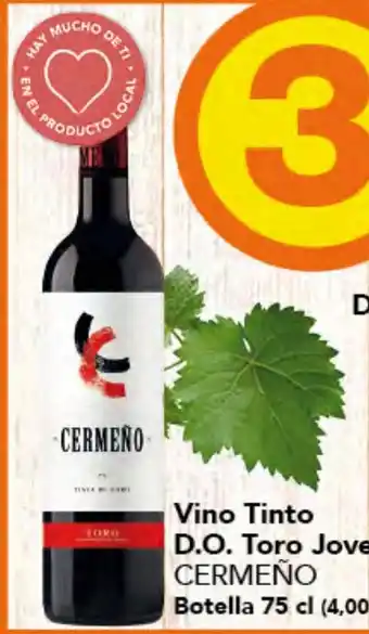 Gadis CERMEÑO Vino Tinto D.O. Toro Joven oferta