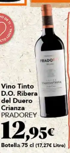 Gadis PRADOREY Vino Tinto D.O. Ribera del Duero Crianza oferta
