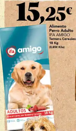 Gadis IFA AMIGO Alimento Perro Adulto Ternera Cereales oferta
