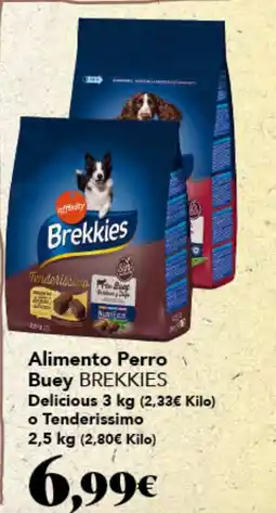 Gadis BREKKIES Alimento Perro Buey Delicious o Tenderissimo oferta