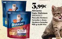 Gadis BREKKIES Alimento Gato Delicious Pescado-Verdura- Cereales o Aves- Verdura-Cereales oferta