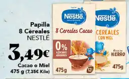 Gadis NESTLÉ Papilla 8 Cereales oferta