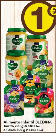 Gadis BLÉDINA Alimento Infantil Tarrito o Pouch oferta