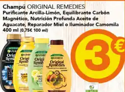 Gadis ORIGINAL REMEDIES Champú Purificante Arcilla-Limón oferta