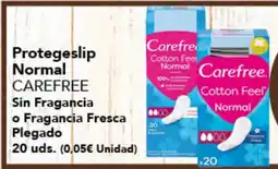 Gadis CAREFREE Protegeslip Normal Sin Fragancia o Fragancia Fresca oferta