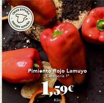 Gadis Pimientos rojos oferta