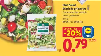 Lidl Chef Select Ensalada primavera oferta