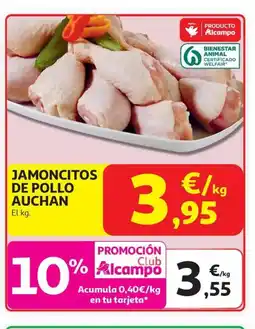 Alcampo Jamoncitos de pollo auchan oferta