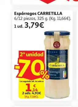 Alcampo CARRETILLA Espárragos oferta