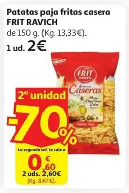 Alcampo FRIT RAVICH Patatas paja fritas casera oferta