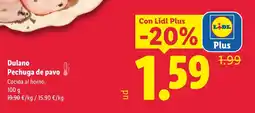 Lidl DULANO Pechuga de pavo oferta