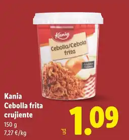 Lidl KANIA Cebolla frita crujiente oferta