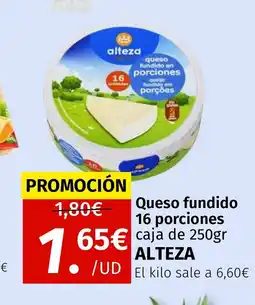 Maskom Supermercados ALTEZA Queso fundido 16 porciones oferta