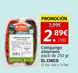 Maskom Supermercados EL CHICO Compango asturiano oferta