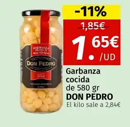 Maskom Supermercados DON PEDRO Garbanza cocida oferta