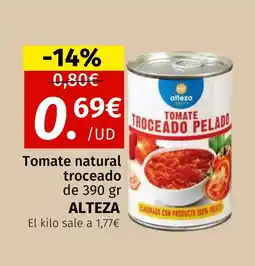 Maskom Supermercados ALTEZA Tomate natural troceado oferta