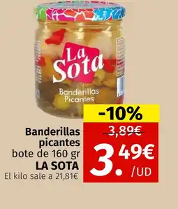 Maskom Supermercados LA SOTA Banderillas picantes oferta