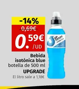 Maskom Supermercados UPGRADE Bebida isotónica blue oferta