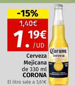 Maskom Supermercados CORONA Cerveza Mejicana oferta
