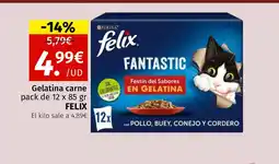 Maskom Supermercados FELIX Gelatina carne oferta