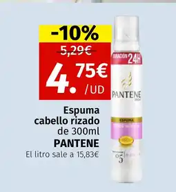 Maskom Supermercados PANTENE Espuma cabello rizado oferta