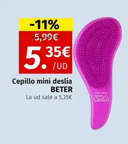 Maskom Supermercados BETER Cepillo mini deslía oferta