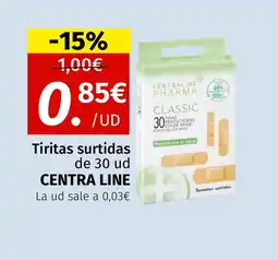 Maskom Supermercados CENTRALINE Tiritas surtidas oferta