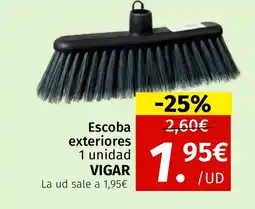 Maskom Supermercados VIGAR Escoba exteriores oferta