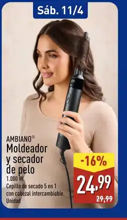 ALDI AMBIANO Moldeador y secador de pelo oferta