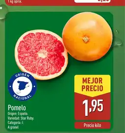ALDI Pomelo oferta