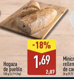 ALDI Hogaza de pueblo oferta