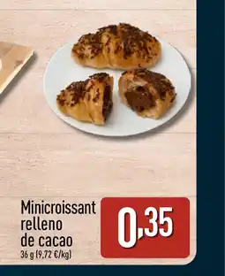 ALDI Minicroissant relleno de cacao oferta