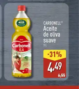 ALDI CARBONELL Aceite de oliva suave oferta
