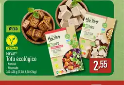 ALDI MYVAY Tofu ecológico oferta