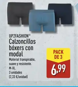 ALDI UP2FASHION Calzoncillos bóxers con modal oferta