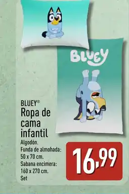 ALDI BLUEY Ropa de cama infantil oferta