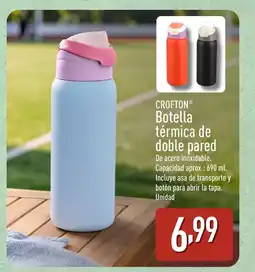 ALDI CROFTON Botella térmica de doble pared oferta