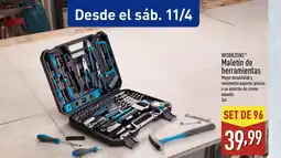 ALDI WORKZONE Maletín de herramientas oferta