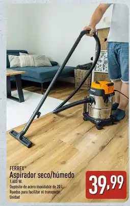 ALDI FERREX Aspirador seco/húmedo oferta
