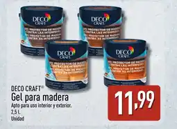 ALDI DECO CRAFT Gel para madera oferta