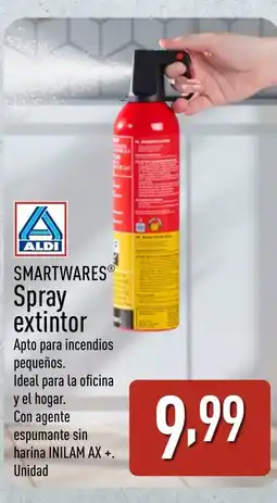 ALDI SMARTWARES Spray extintor oferta