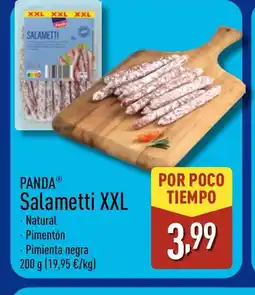 ALDI PANDA Salametti XXL oferta