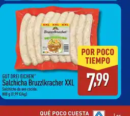 ALDI GUT DREI EICHEN Salchicha Bruzzlkracher XXL oferta