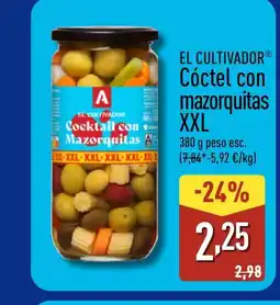 ALDI EL CULTIVADOR Cóctel con mazorquitas XXL oferta